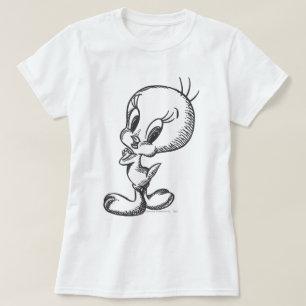 TWEETY™ラブリーブラック/ホワイト Tシャツ