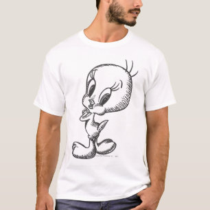 TWEETY™ラブリーブラック/ホワイト Tシャツ