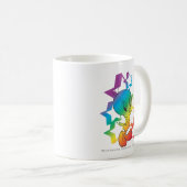 TWEETY™レインボースター コーヒーマグカップ (正面右)