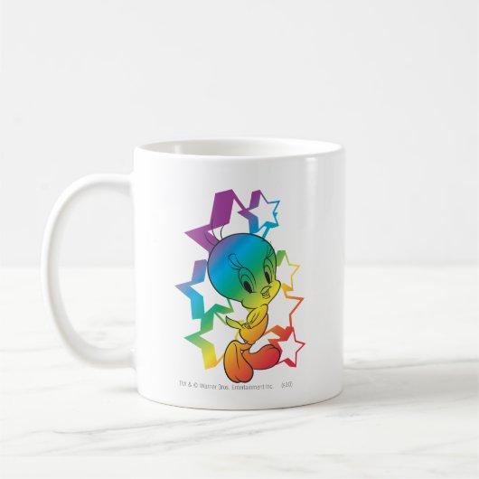 TWEETY™レインボースター コーヒーマグカップ (左)
