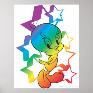 TWEETY™レインボースター ポスター