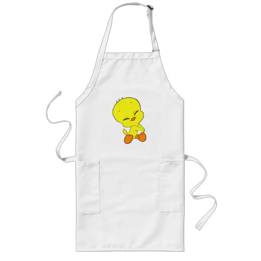Tweety ロングエプロン (正面)