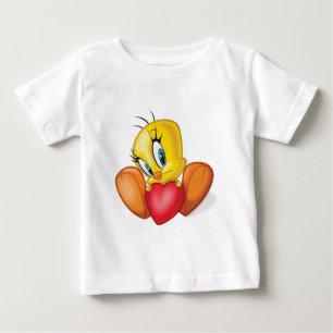 TWEETY™保持ハート ベビーTシャツ