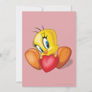 TWEETY™保持ハート 招待状