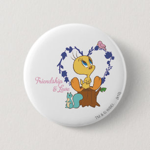 TWEETY™ 「友情と愛」 缶バッジ