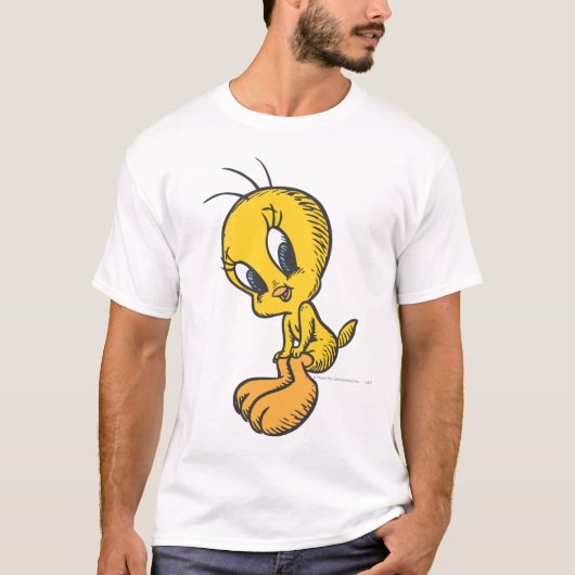 TWEETY™座りスマイル Tシャツ (正面)