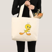 TWEETY™待機 ラージトートバッグ (正面(商品))