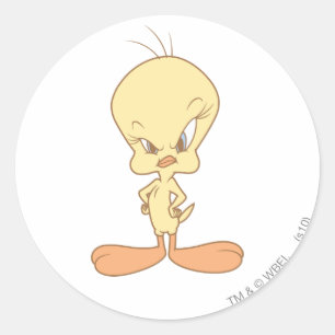 TWEETY™ 怒 ラウンドシール