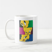 TWEETY™漫画パネル コーヒーマグカップ (左)