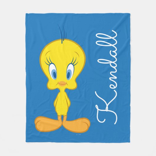 TWEETY™ | 無邪気な小鳥 フリースブランケット (正面)