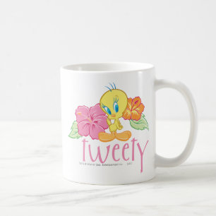 TWEETY™熱帯の花 コーヒーマグカップ