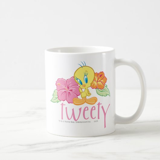 TWEETY™熱帯の花 コーヒーマグカップ (右)