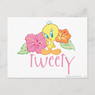 TWEETY™熱帯の花 ポストカード