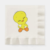 Tweety 縁ありランチョンナプキン (正面)