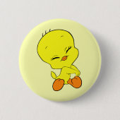 Tweety 缶バッジ (正面)