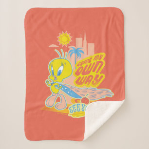 TWEETY™ – 自分の道を進む シェルパブランケット