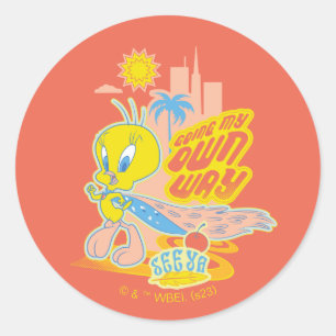 TWEETY™ – 自分の道を進む ラウンドシール
