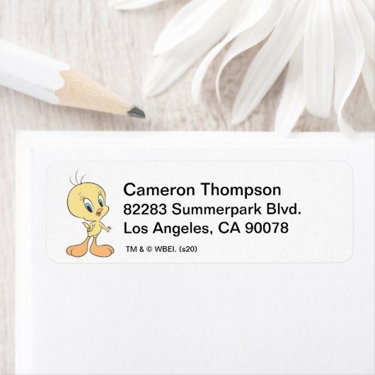 TWEETY™雲のポーズ21 ラベル (インサイチュ)