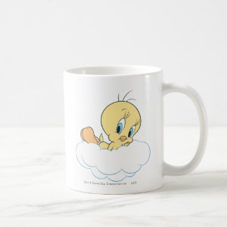 TWEETY™雲のポーズ3 コーヒーマグカップ