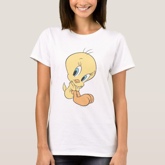 TWEETY™雲のポーズ9 Tシャツ (正面)