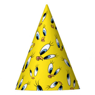 TWEETY™顔パターン パーティーハット