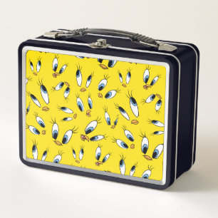 TWEETY™顔パターン メタルランチボックス