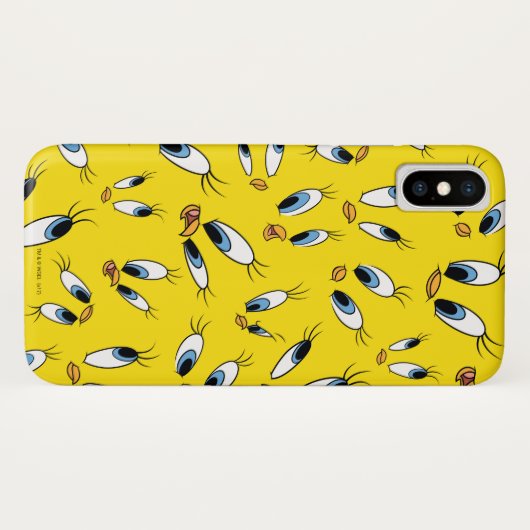 TWEETY™顔パターン Case-Mate iPhoneケース (裏面(横))