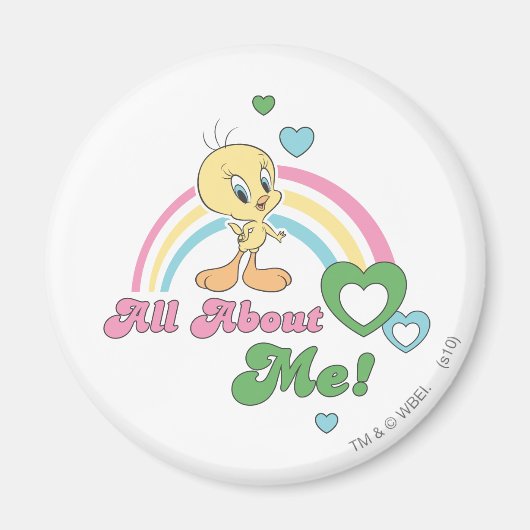 TWEETY™ "All About Me" マグネット (正面)