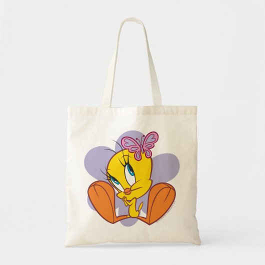 Tweety and Butterfly トートバッグ (正面)