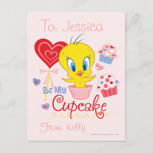 TWEETY™ Be My Cupcake ポストカード