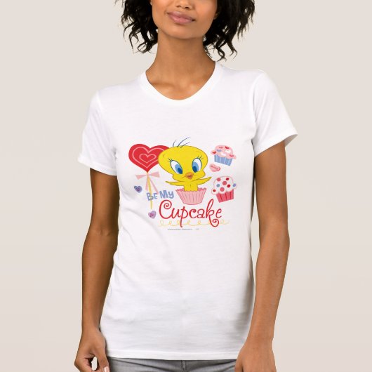TWEETY™ Be My Cupcake Tシャツ (正面)