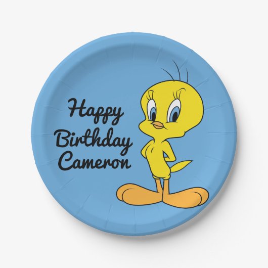 TWEETY™ | Clever Bird ペーパープレート (正面)
