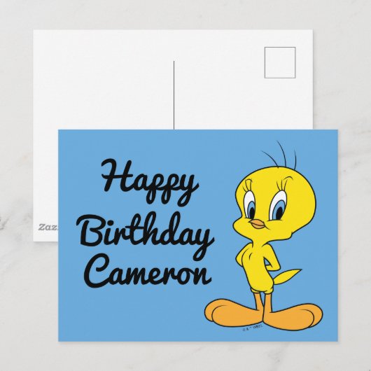 TWEETY™ | Clever Bird ポストカード (正面/裏面)