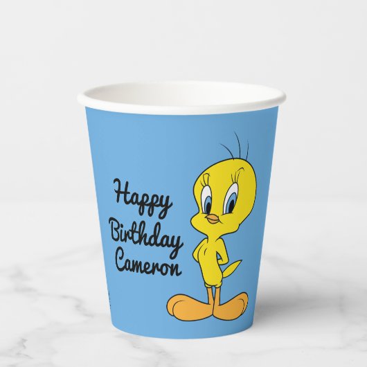 TWEETY™ | Clever Bird 紙コップ (正面)