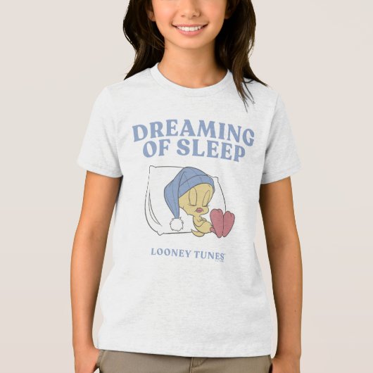TWEETY™ Dreaming of Sleep トライブレンドTシャツ (正面)