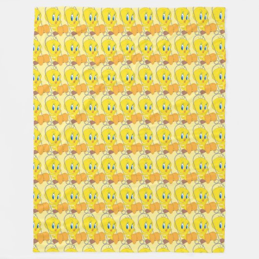 Tweety Fleece Blanket フリースブランケット (正面)