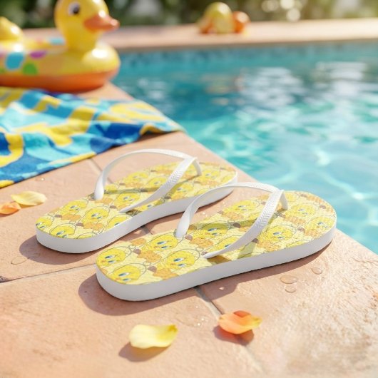 Tweety Flip Flops ビーチサンダル