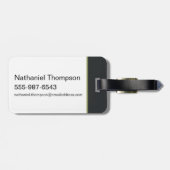 TWEETY™ Floral Embroidery Graphic ラゲッジタグ (裏面横)