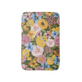 TWEETY™ Floral Embroidery Pattern バスマット (正面縦)