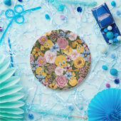 TWEETY™ Floral Embroidery Pattern ペーパープレート (パーティー)