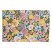 TWEETY™ Floral Embroidery Pattern 枕カバー (裏面)