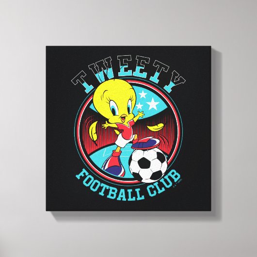TWEETY™ Football Club Badge キャンバスプリント (正面)