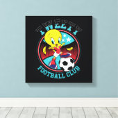 TWEETY™ Football Club Badge キャンバスプリント (インサイチュ (ウッドフロア))