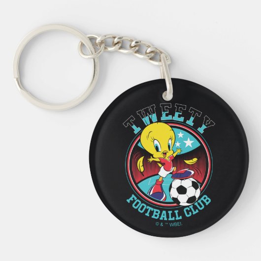 TWEETY™ Football Club Badge キーホルダー (正面)