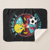 TWEETY™ Football Club Badge シェルパブランケット (正面(横))