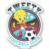 TWEETY™ Football Club Badge シール (正面)