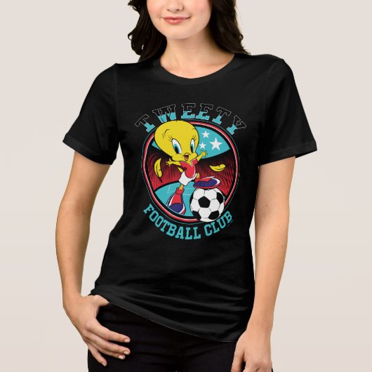 TWEETY™ Football Club Badge トライブレンドＴシャツ (正面)