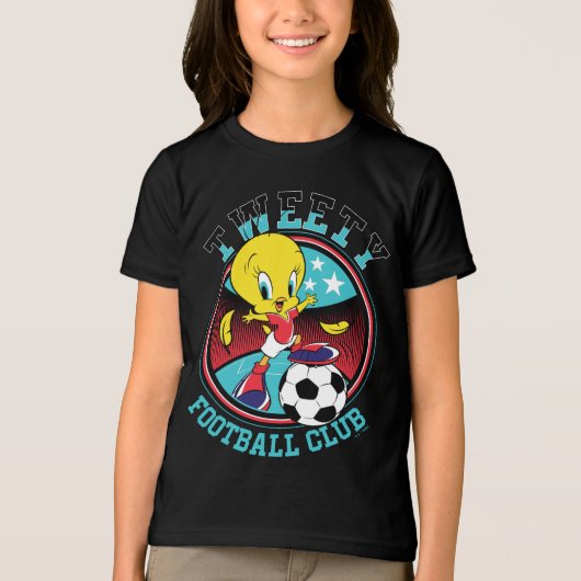 TWEETY™ Football Club Badge トライブレンドＴシャツ (正面)