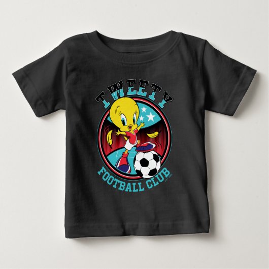 TWEETY™ Football Club Badge ベビーTシャツ (正面)