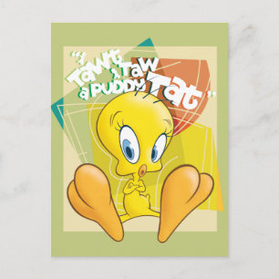 TWEETY™ "I Tawt I Taw A Puddy Tat" ポストカード
